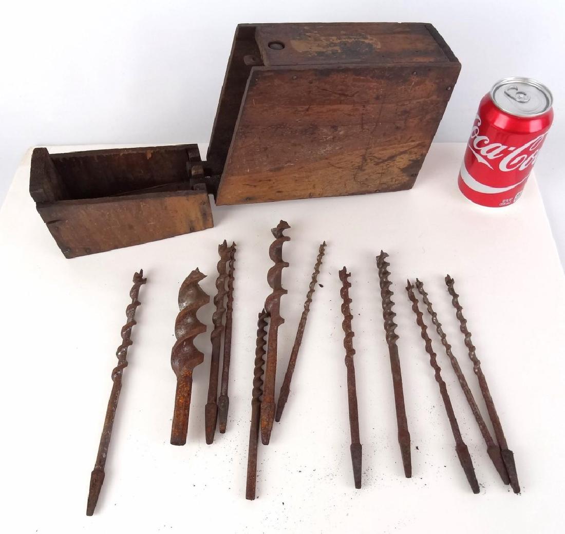 Drill Bits In Original Wooden Case (1 of 4)