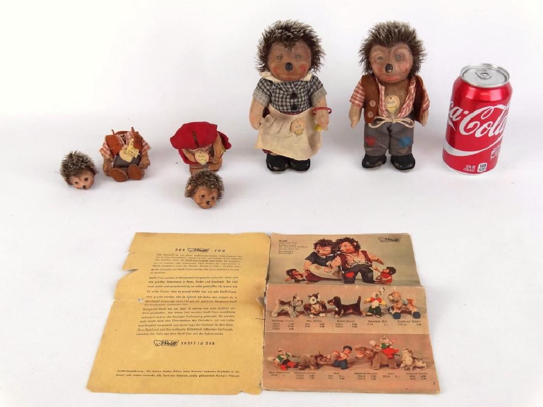 Steiff Hedgehog Family (1 of 6)