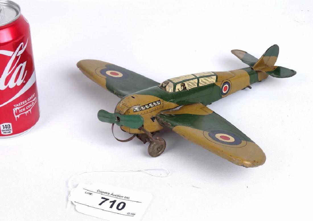 Tin Litho Toy Airplane (1 of 6)