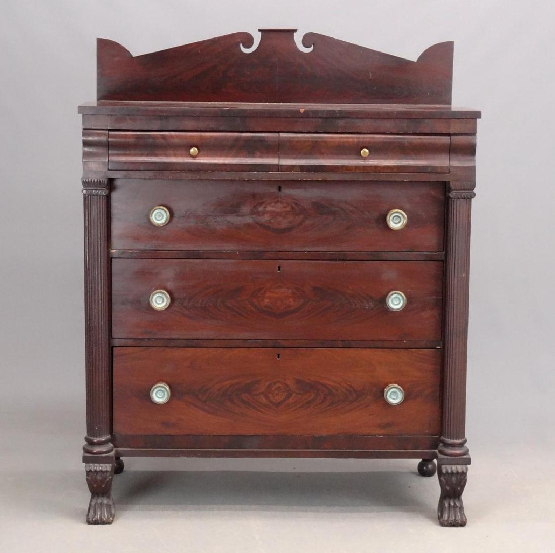 19th c. Empire Chest Of Drawers (1 of 5)
