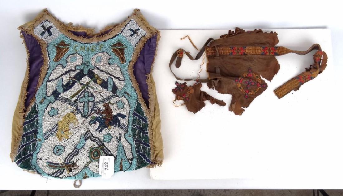 Native American Beadwork Shirt (1 of 7)