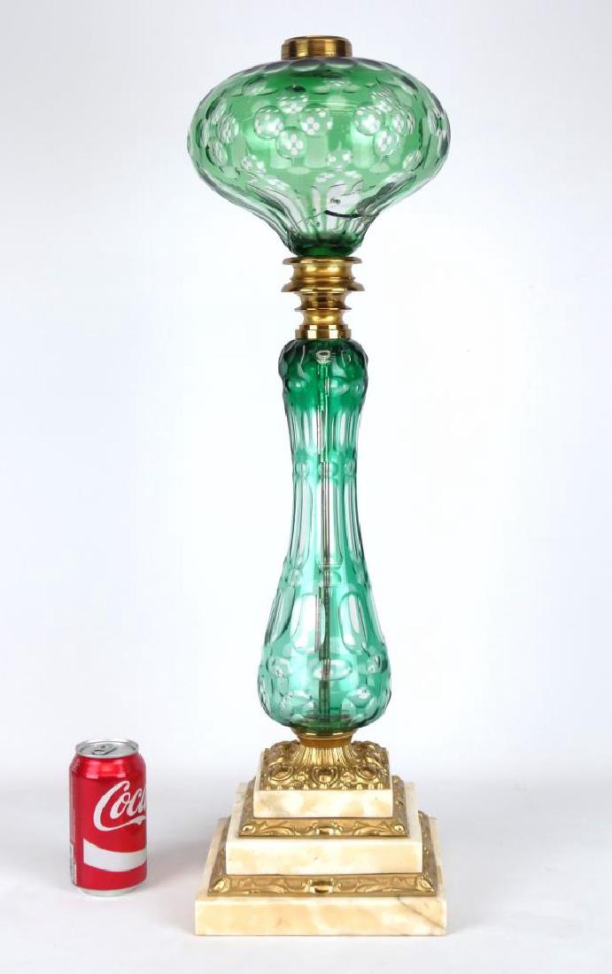 Boston And Sandwich Glass Oil Lamp (1 of 5)