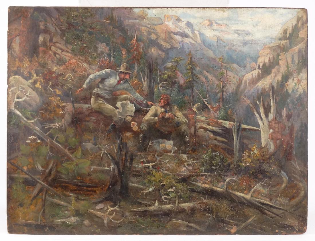 American School, Wooded Landscape With Hunters (1 of 4)