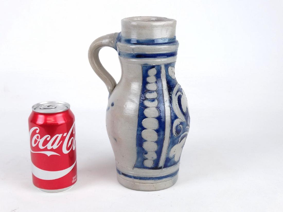 19th c. New Jersey Stoneware Jug (1 of 5)