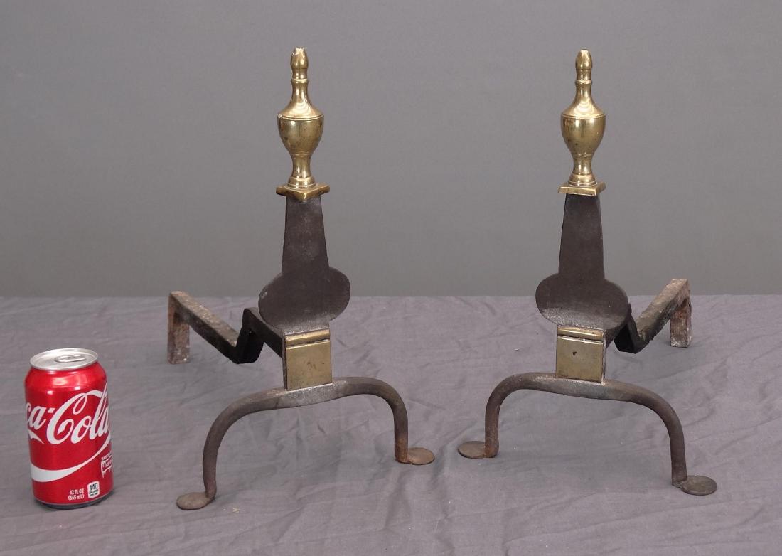 19th c. Andirons (1 of 3)
