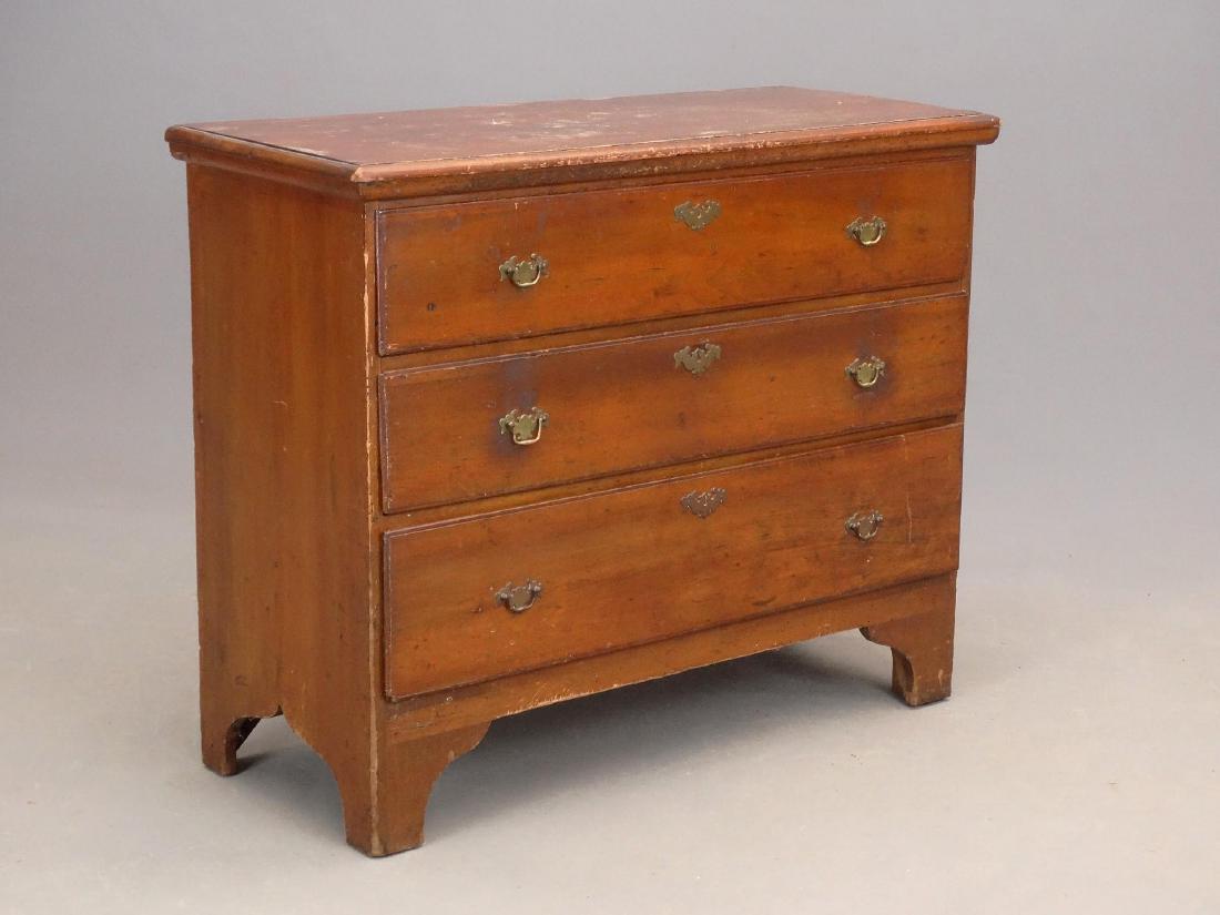 19th c. Three Drawer Chest (1 of 7)