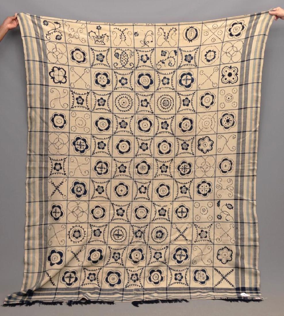 Crewel Work Blanket (1 of 3)