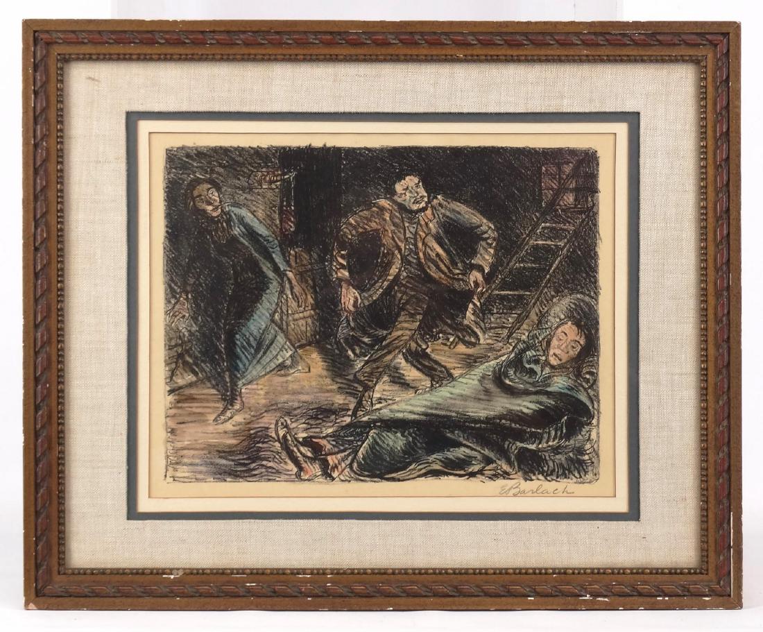 Ernst Barlach, Interior Scene (1 of 4)