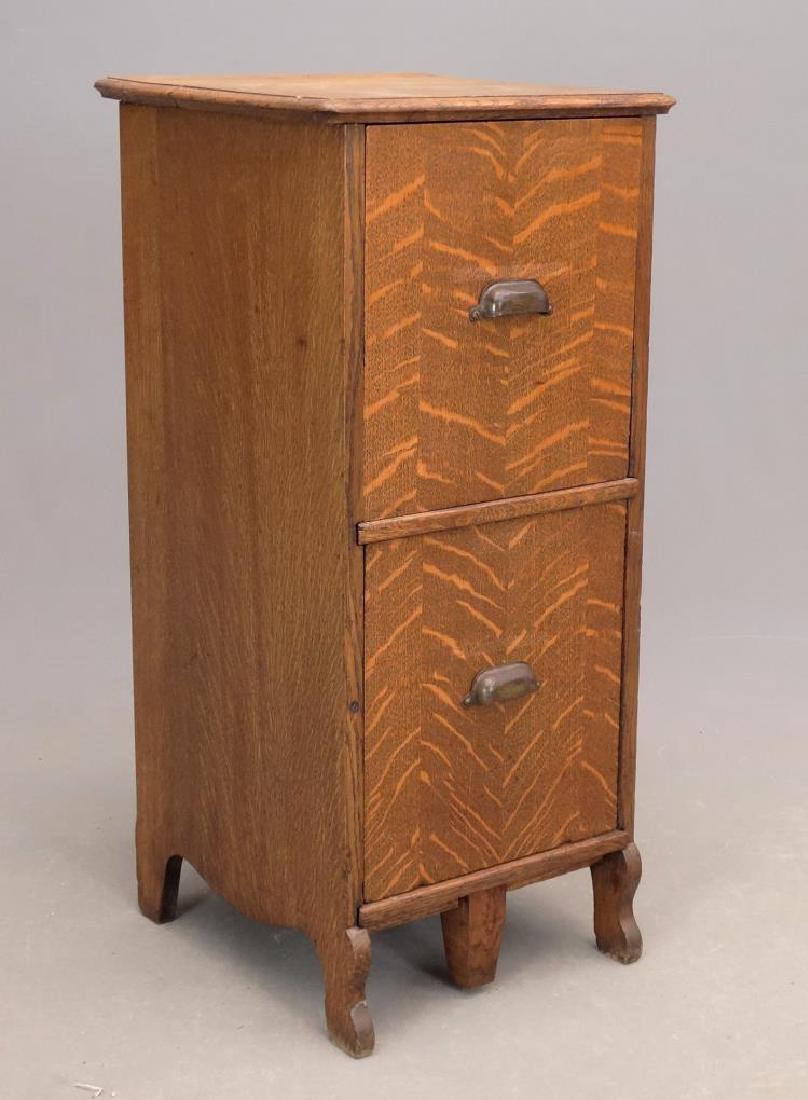 Oak File Cabinet (1 of 4)