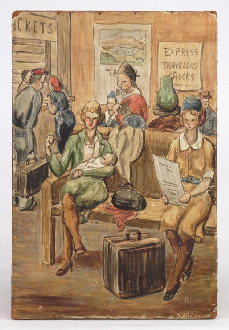 Roberts (American 20th c.) (1 of 5)