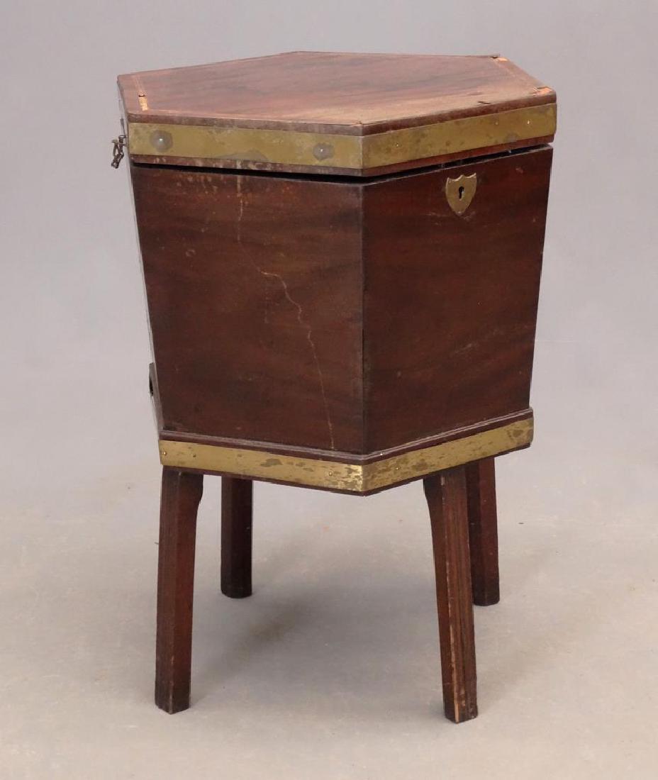 19th c. English Cellarette (1 of 4)