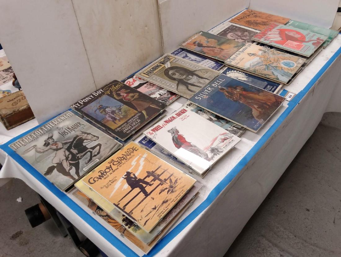 Framed Sheet Music Lot (1 of 7)