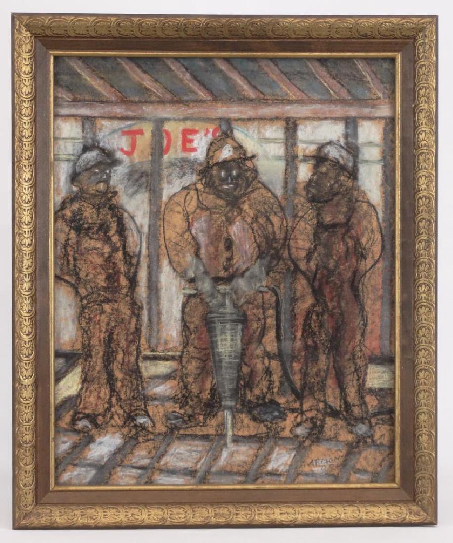 American School, Construction Workers (1 of 4)