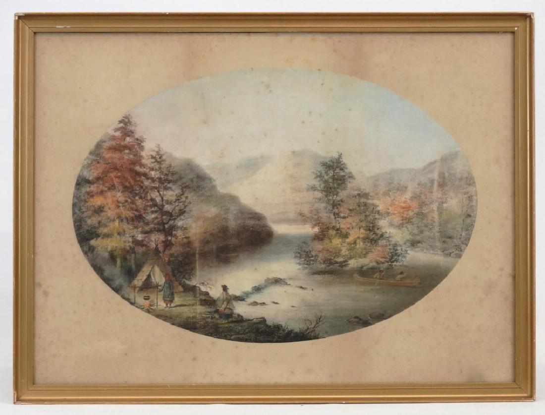 American School, American Indians At Camp Site (1 of 5)