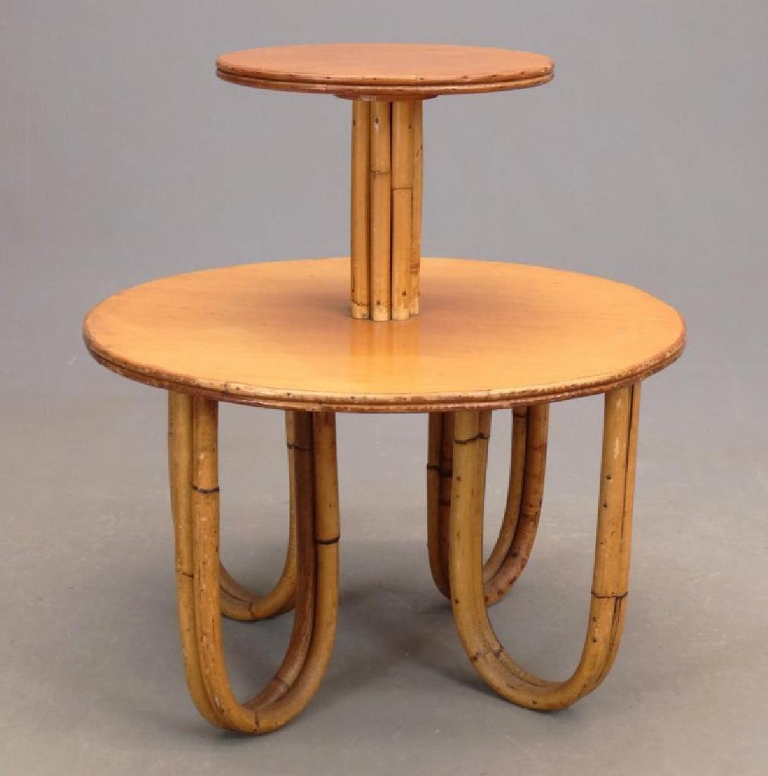 Mid Century Bamboo Stand (1 of 3)