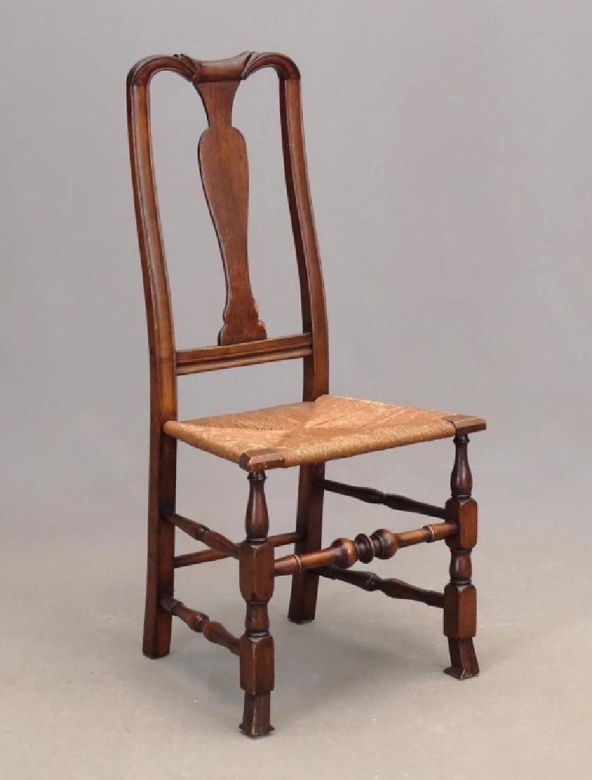 18th c. Queen Anne Chair (1 of 4)