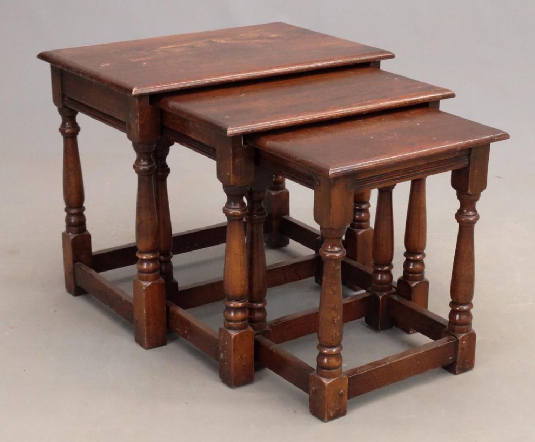 Jacobean Style Nesting Tables (1 of 3)
