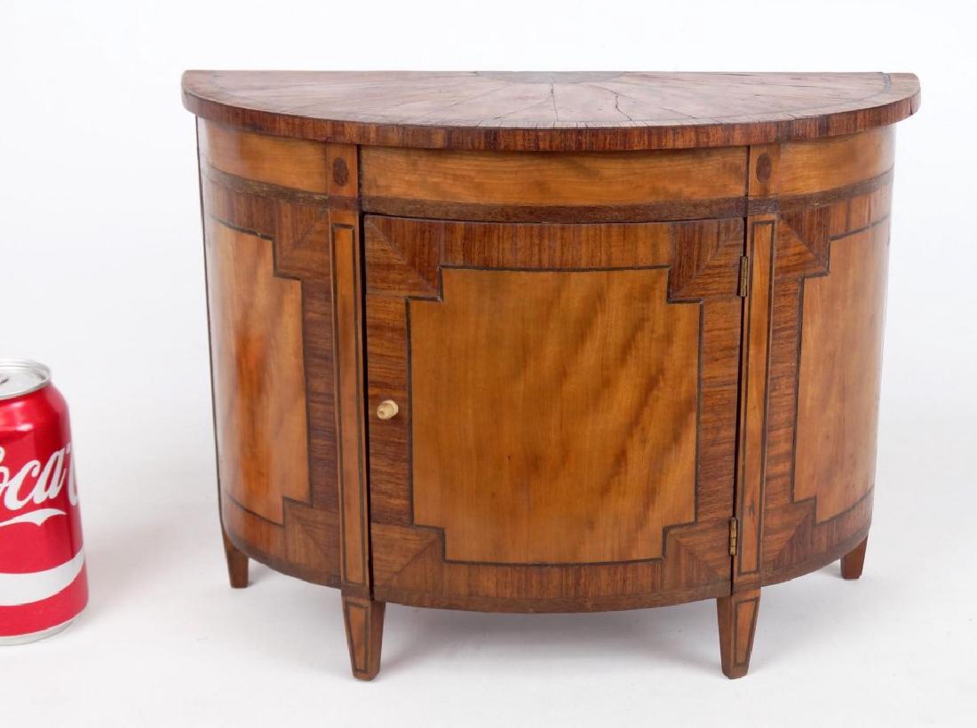 Miniature French Bowfront Cabinet Model (1 of 5)