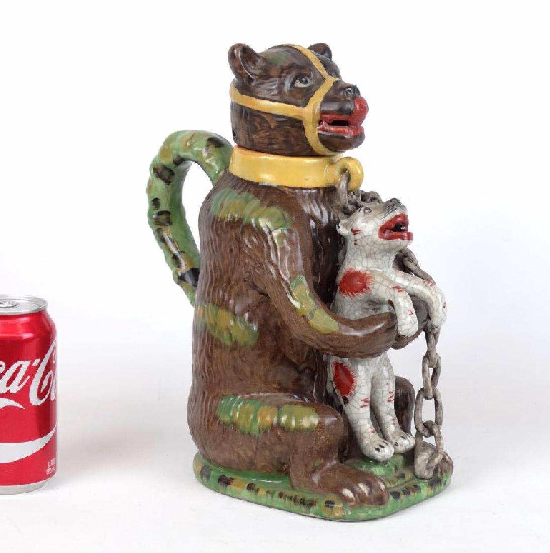 Staffordshire Ceramic Pot (1 of 4)