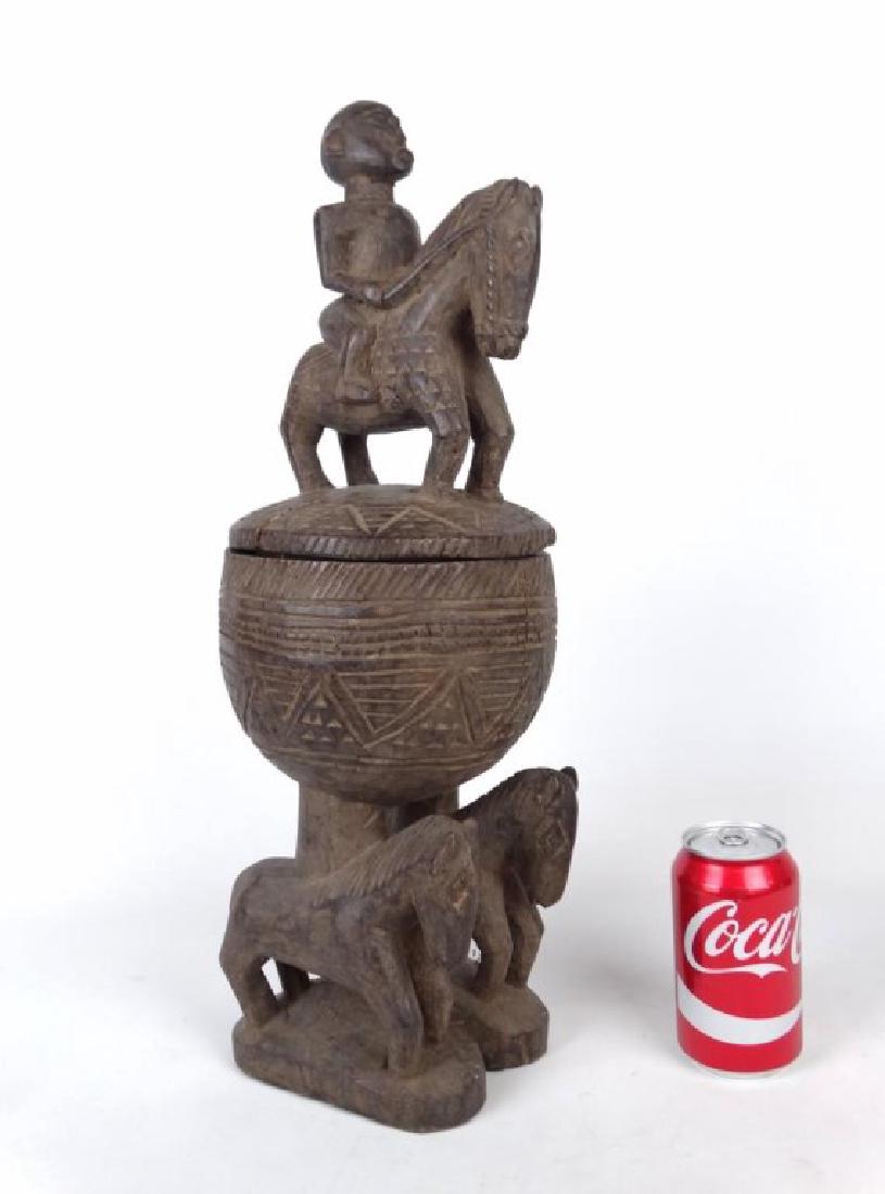 African Carved Vessel (1 of 7)