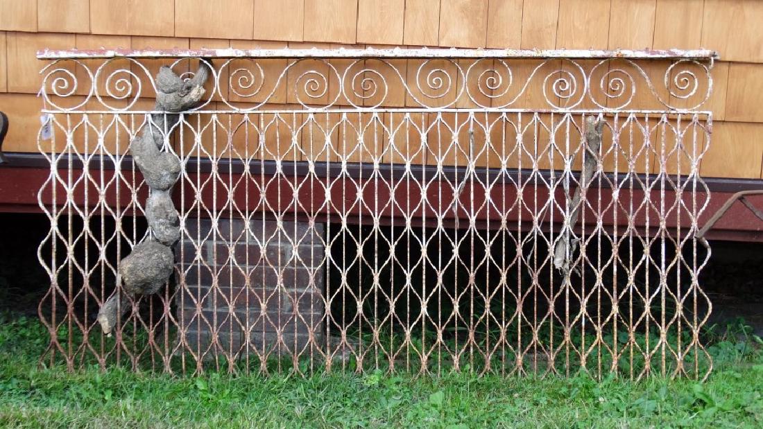 Cast Iron Fence Section (1 of 3)