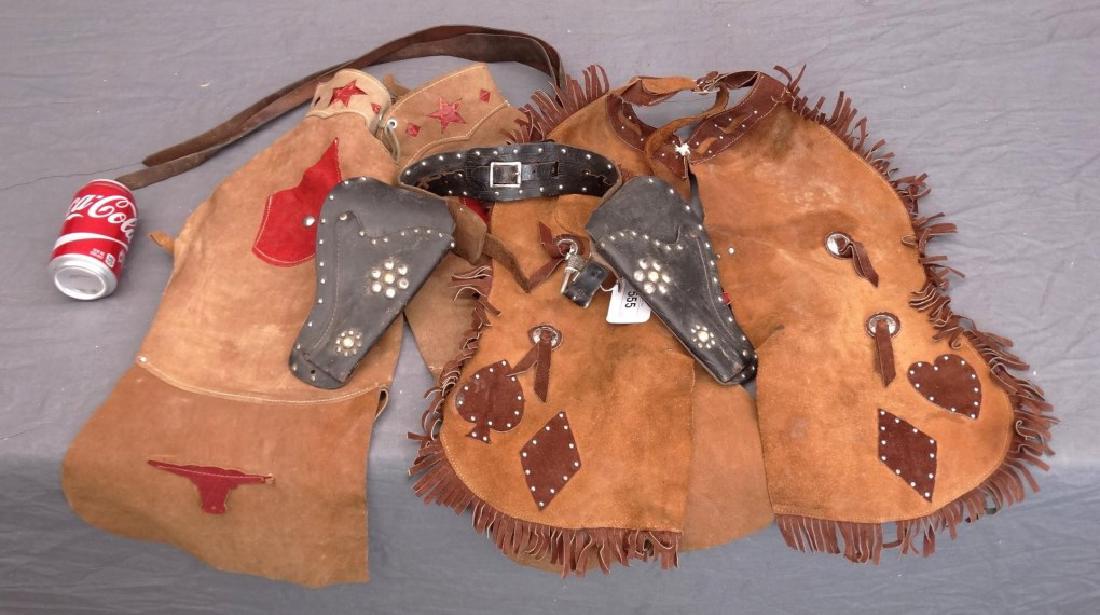 Vintage Children's Cowboy Chaps (1 of 4)