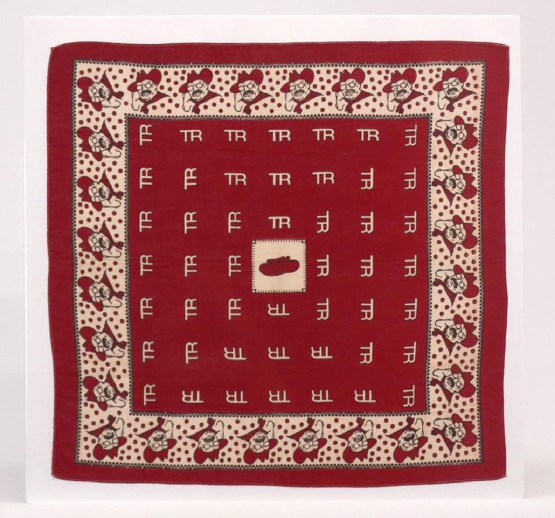 1904 Teddy Roosevelt Campaign Banner (1 of 4)