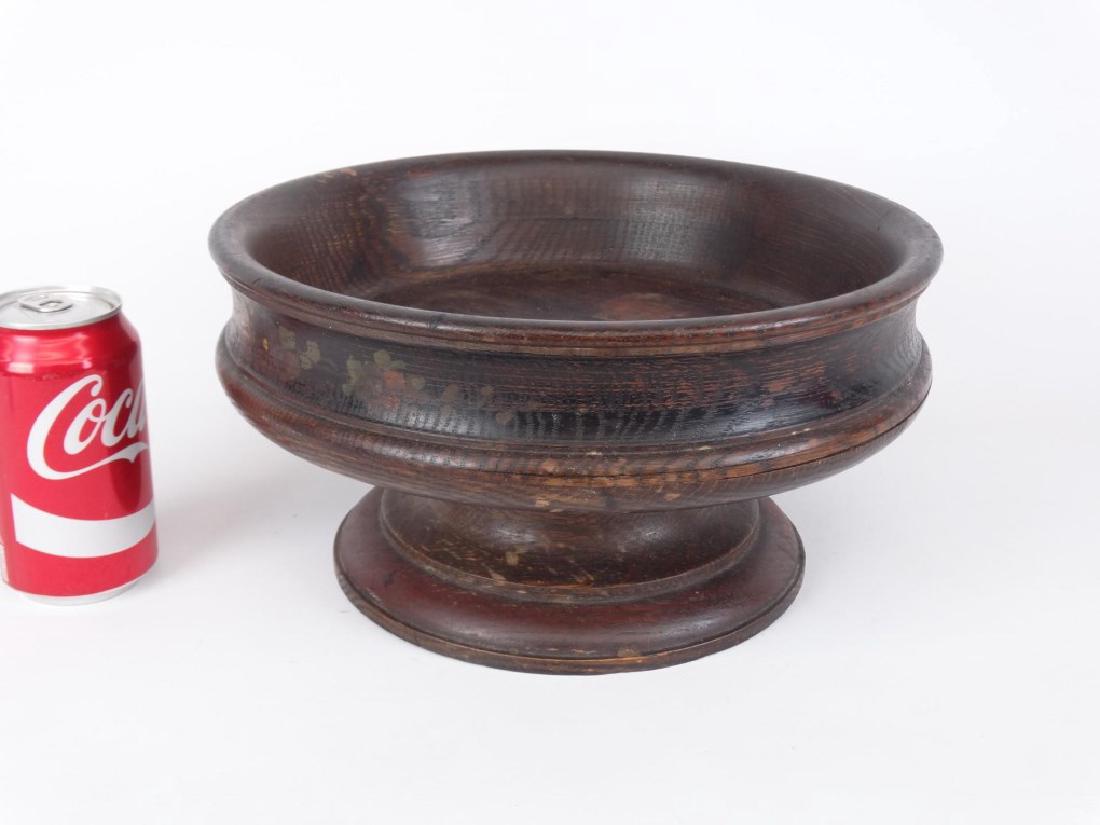 19th c. Wooden Compote (1 of 4)