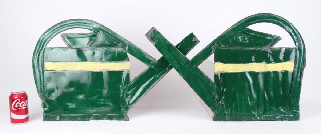 Pair Decorative Flat Watering Cans (1 of 7)
