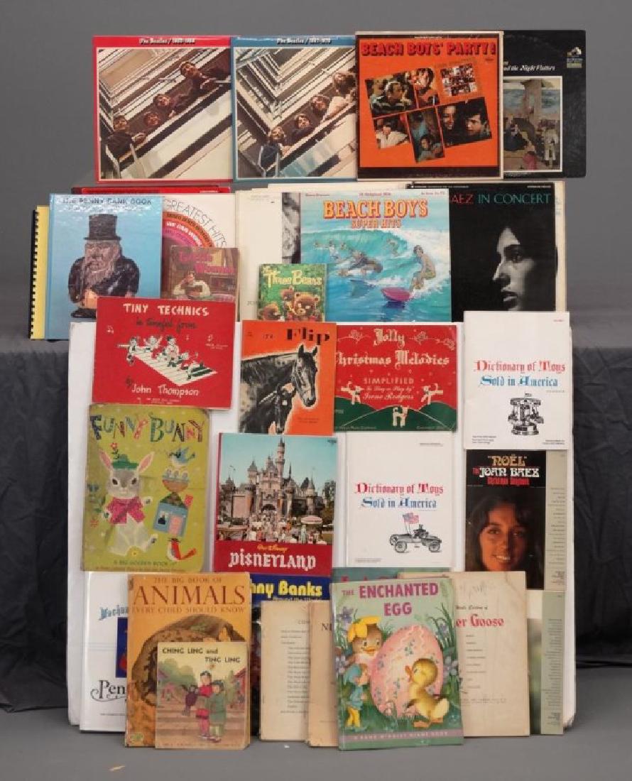 Misc. Lot Including Beatles Records (1 of 12)