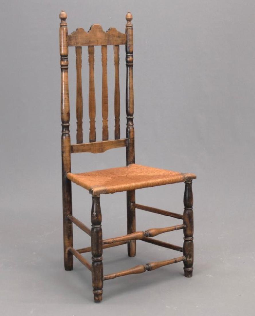 18th c. Banister Back Chair (1 of 4)