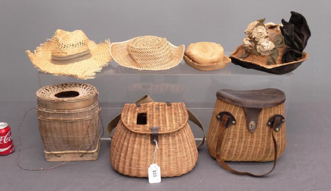 Fishing Creels & Hats (1 of 9)