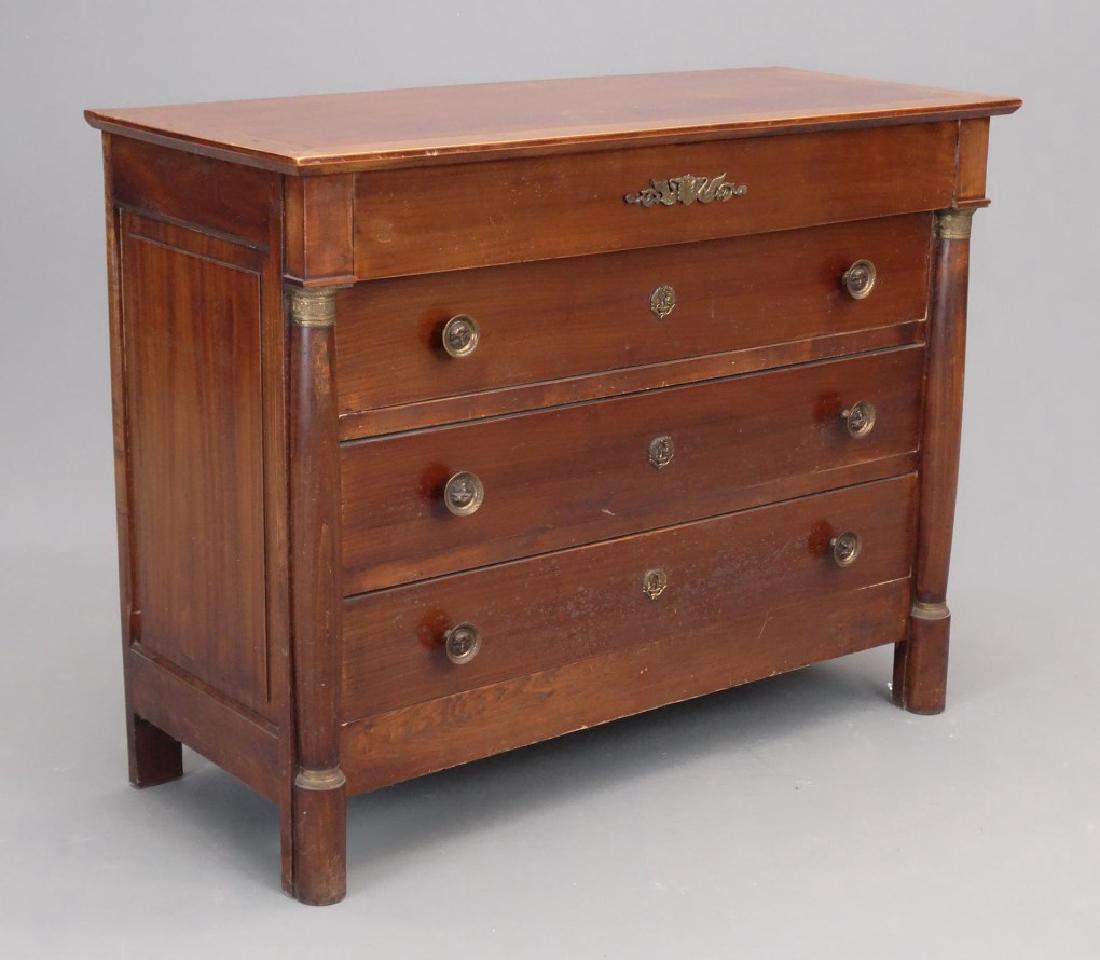 French Empire Style Chest Of Drawers (1 of 8)