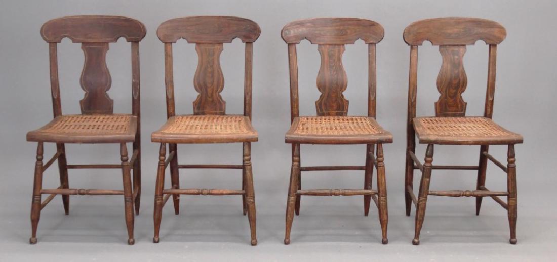 Set Of (4) 19th c. Chairs (1 of 7)