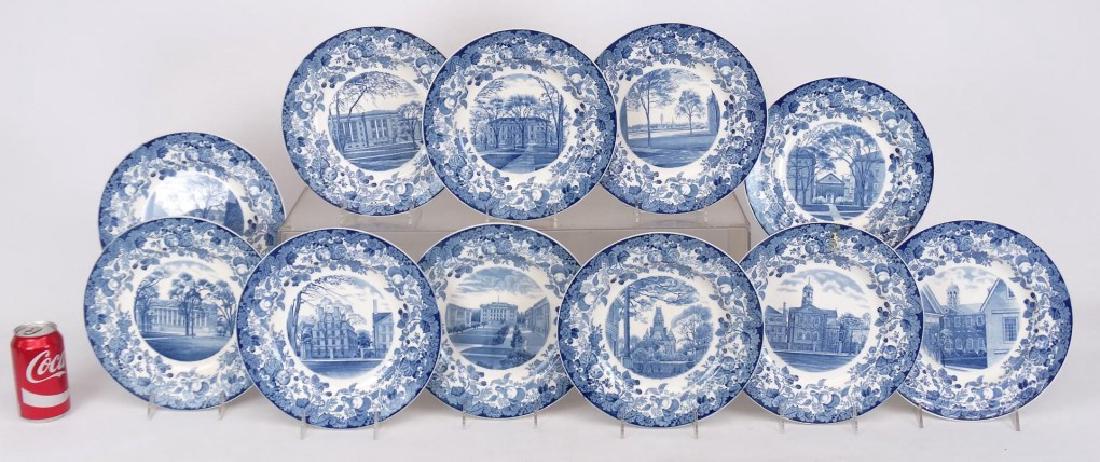 Harvard University College Plates (1 of 12)