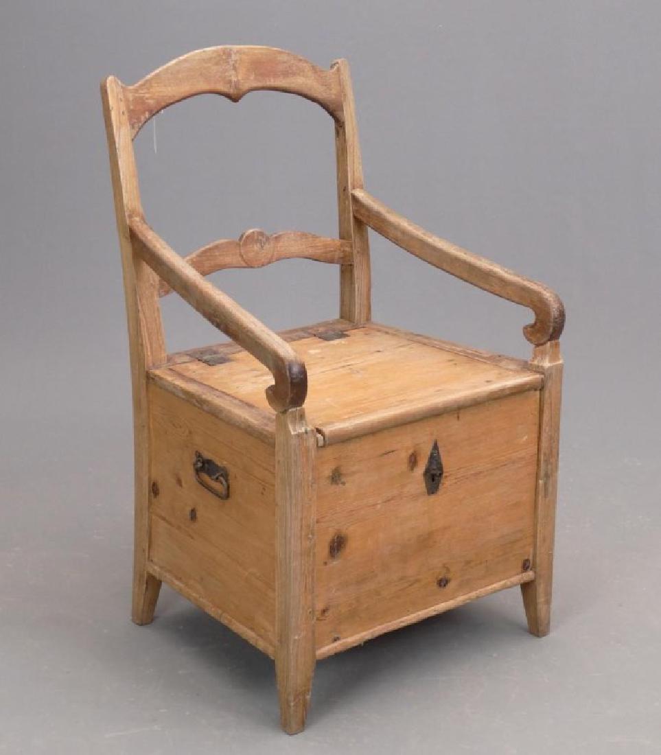 19th c. Continental Chair (1 of 6)
