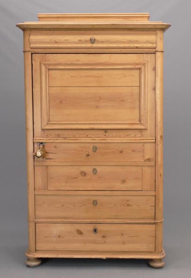 Swedish Pine Armoire (1 of 7)