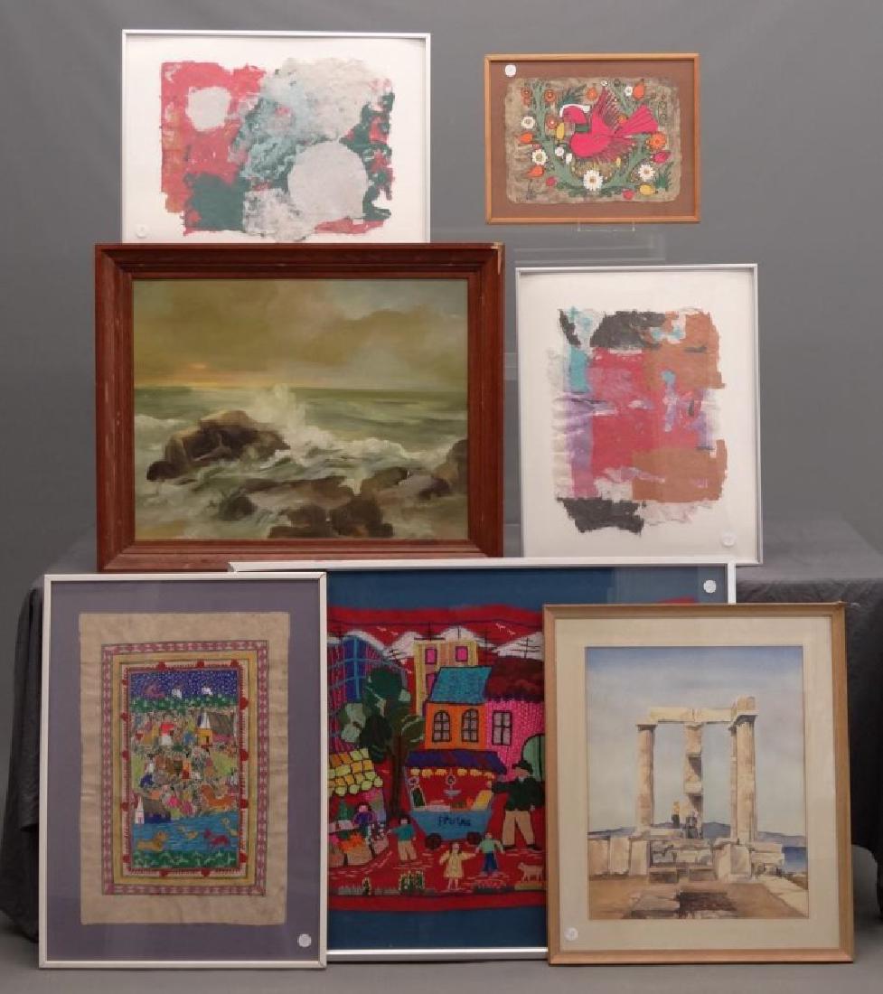 Artwork & Framed lot (1 of 8)
