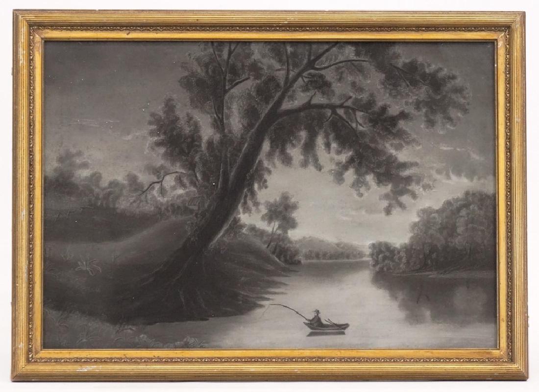 19th c. Sandpaper Drawing (1 of 3)