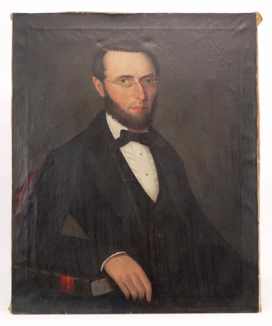 Manner Of Ammi Phillips, Portrait Of A Gentleman (1 of 8)