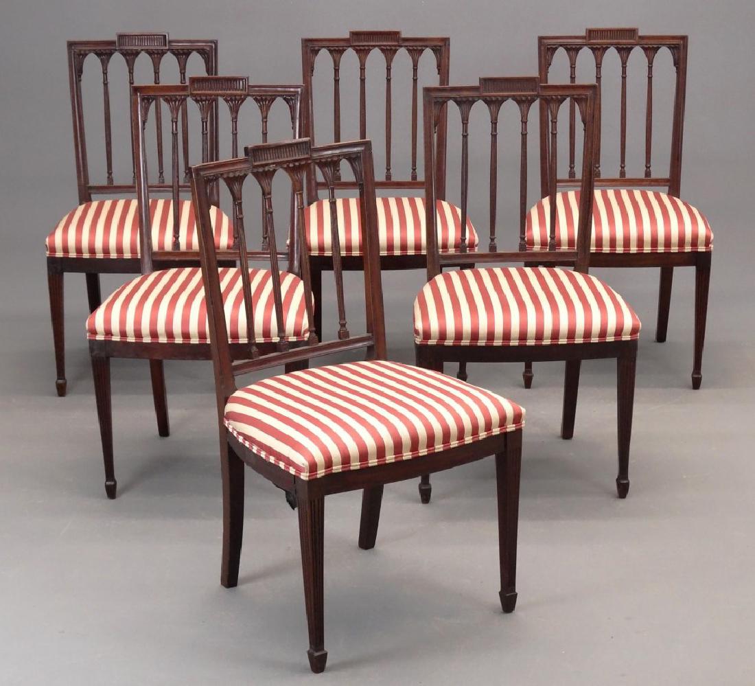 Set Of Slover & Taylor Type NY Federal Chairs (1 of 5)