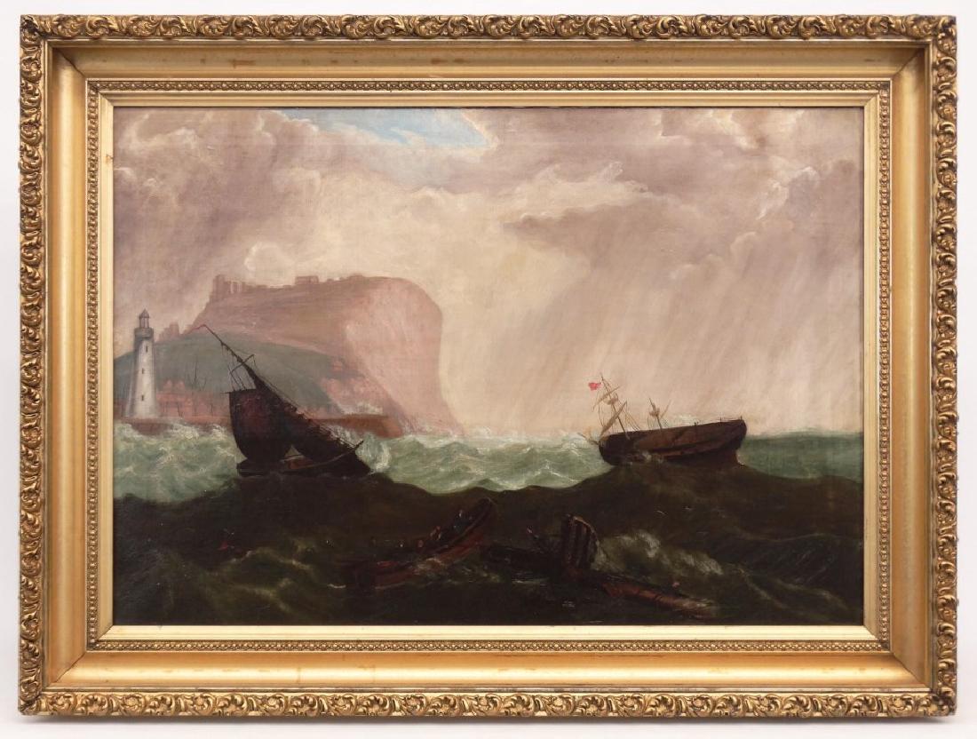 19th c. Painting, Seascape (1 of 7)