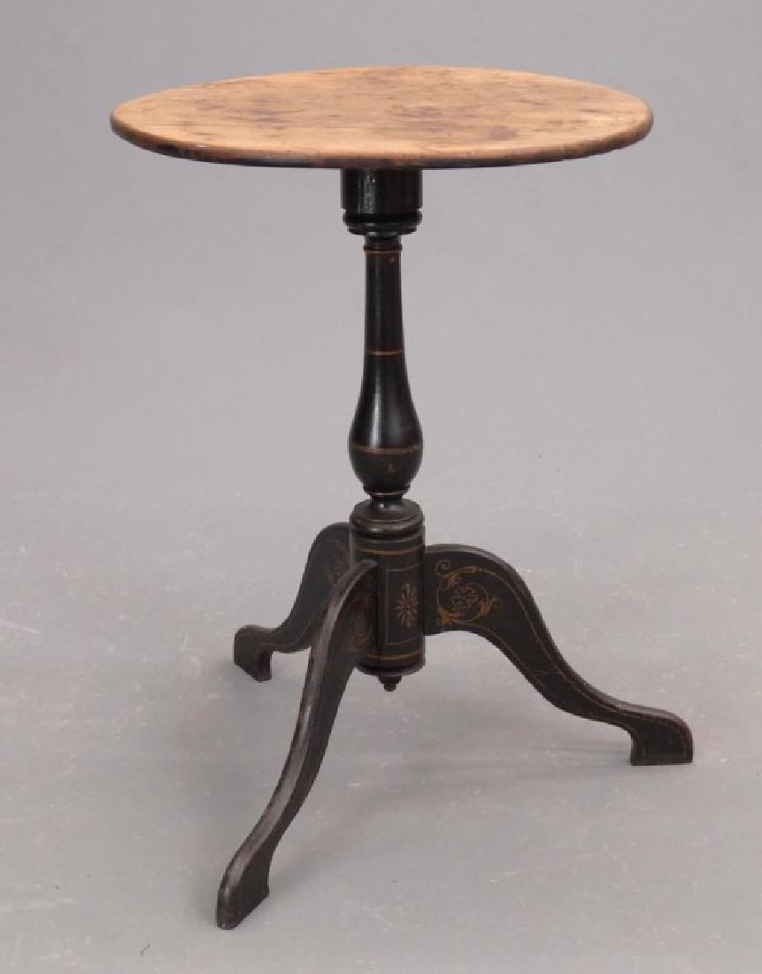 18th c. Connecticut Candlestand (1 of 4)