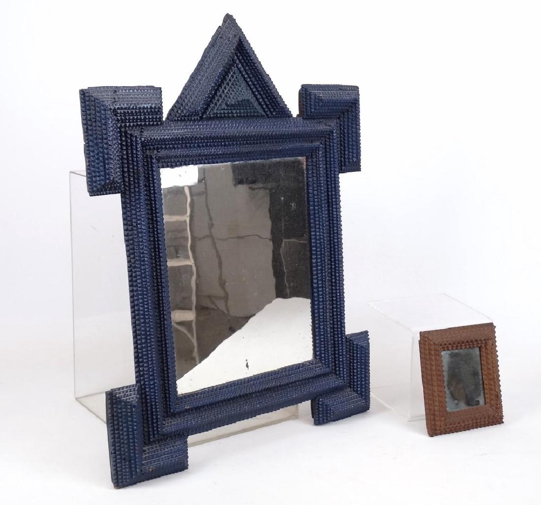 Tramp Art Mirrors (1 of 4)