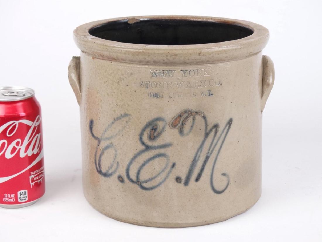 19th c. Stoneware Crock (1 of 8)