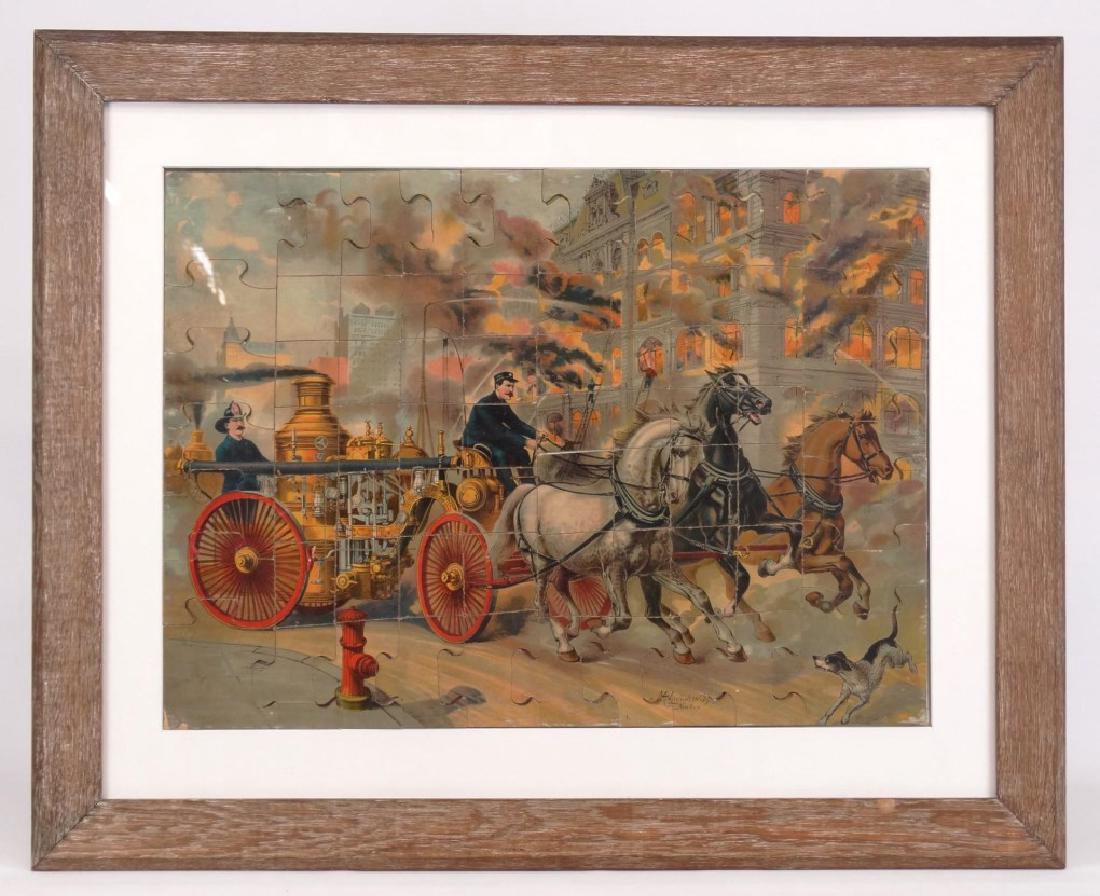 McLoughlin Brothers Framed Puzzle (1 of 6)