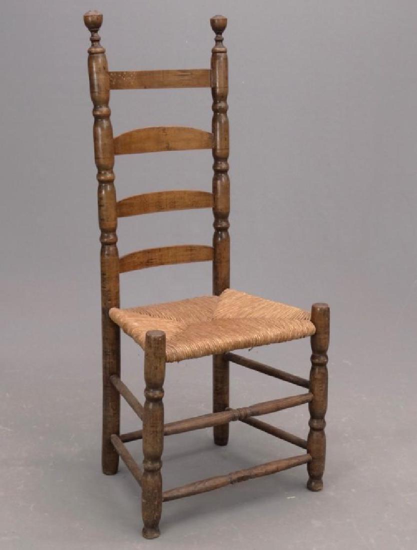 18th c. Ladderback Chair (1 of 9)