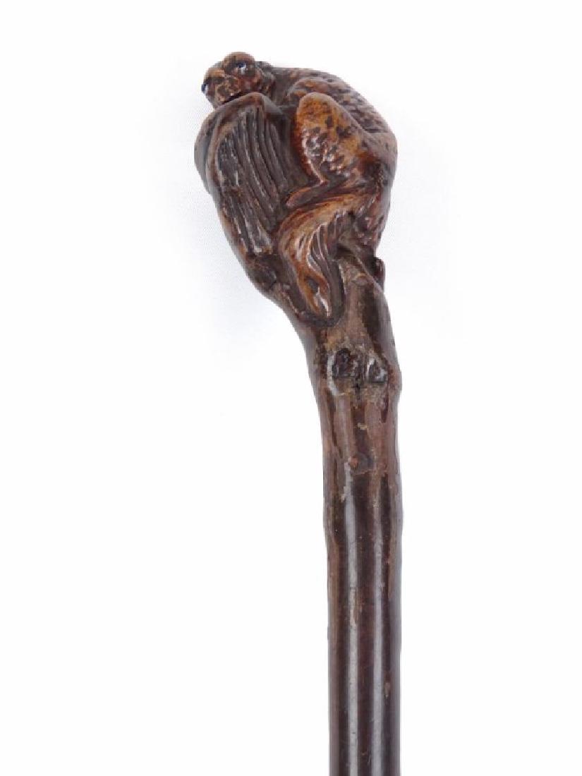 Folk Art Carved Cane (1 of 5)