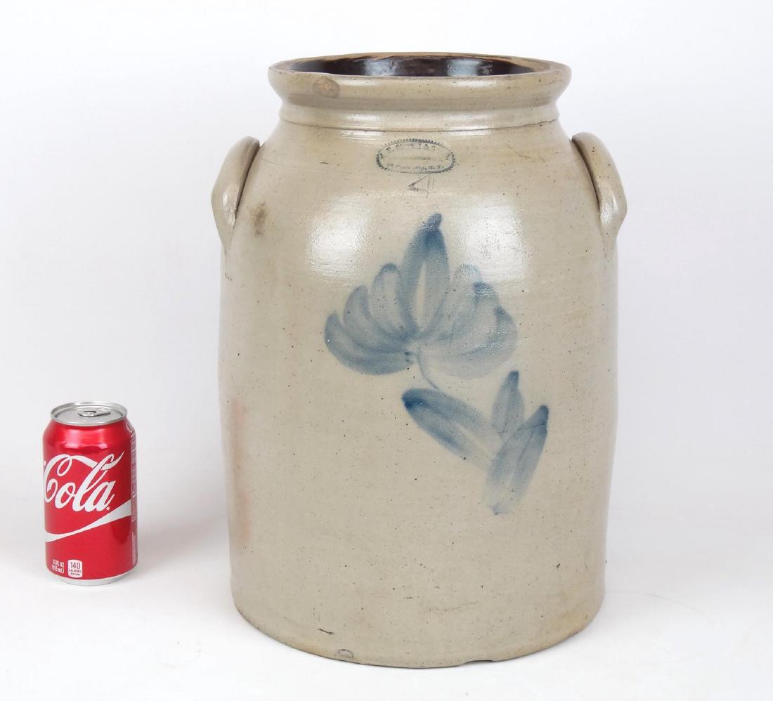 19th c. Stoneware Crock (1 of 7)
