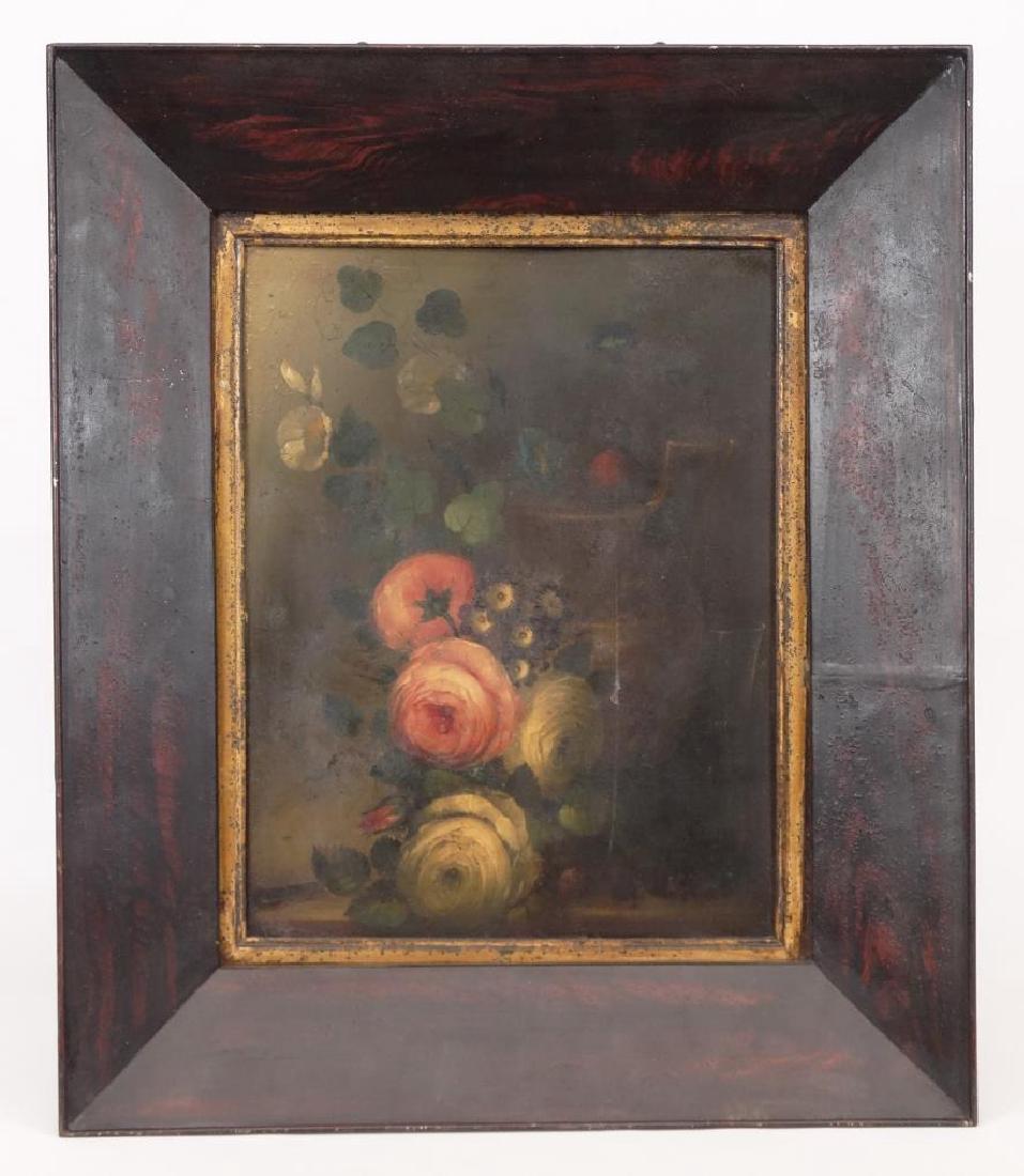 19th c. Painting On Tin (1 of 4)